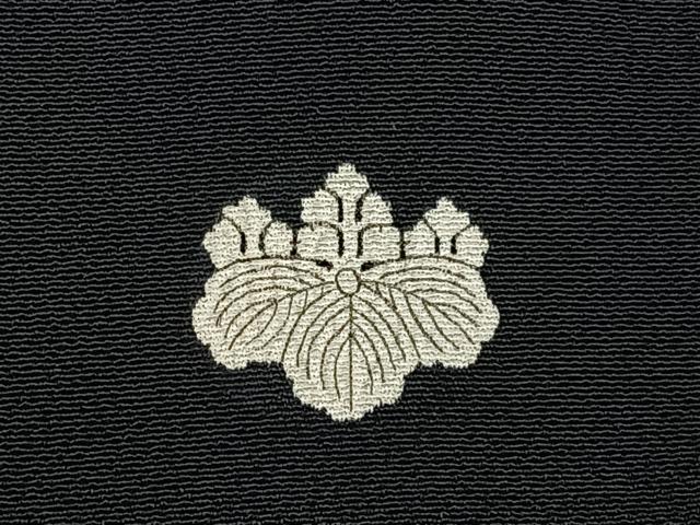 平和屋着物■豪華黒留袖　作家物　地紙花文　金彩　正絹　逸品　BAAY3547hj