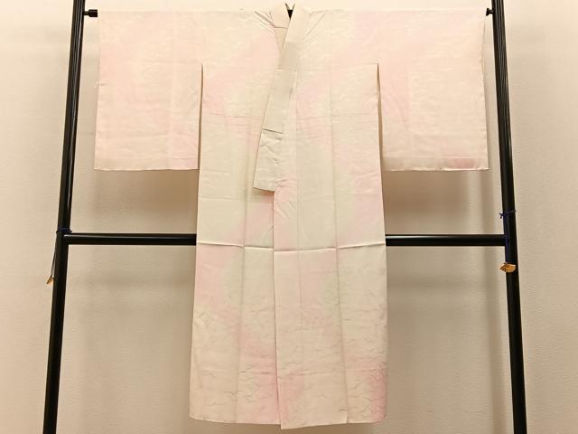 平和屋着物■長襦袢　袷　飛鳥地紋　暈し染め　やまと誂製　正絹　逸品　BAAY3551hj