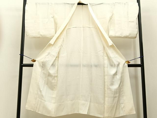 平和屋着物■長襦袢　単衣　流水文　正絹　逸品　BAAY3555hj
