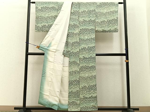 平和屋着物■上質な小紋　花尽くし　正絹　逸品　BAAY3557hj