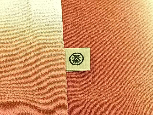 平和屋着物■訪問着　牡丹　暈し染め　金彩　阪急百貨店扱い　正絹　逸品　BAAY3560hj