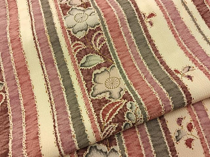 平和屋着物■上質な小紋　辻が花　金彩　正絹　逸品　BAAY3574hj