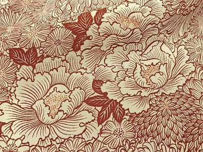 平和屋着物■上質な小紋　花尽くし　正絹　逸品　BAAY3584hj