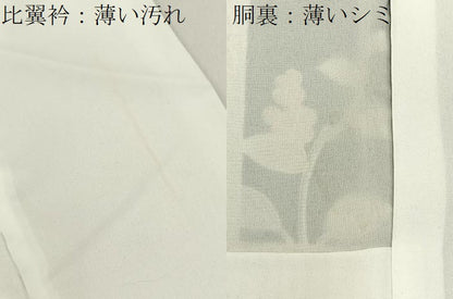 平和屋着物■黒留袖　文箱楽器花文　暈し染め　金彩　洗える着物　BAAY3594hj