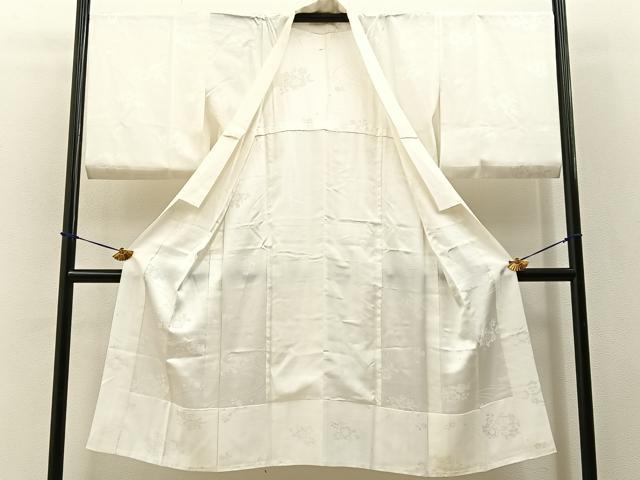 平和屋着物■長襦袢　無双仕立て　辻が花地紋　正絹　逸品　BAAY3606hj