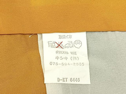 平和屋着物■小紋　鹿の子花丸文　洗える着物　BAAY3611hj