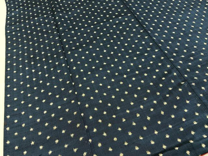 平和屋着物■上質な紬　あられ文様　正絹　逸品　BAAY3637hj