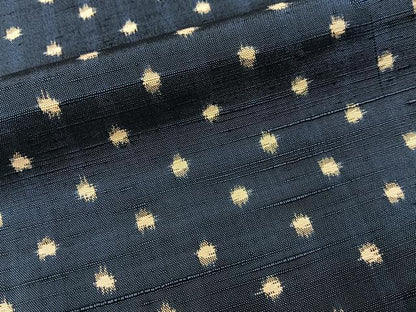 平和屋着物■上質な紬　あられ文様　正絹　逸品　BAAY3637hj