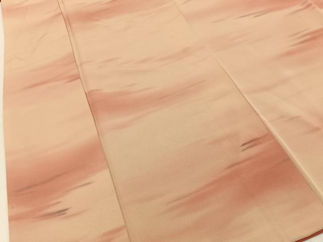 平和屋着物■上質な小紋　霞文　暈し染め　正絹　逸品　BAAY3658hj