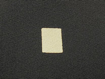 平和屋着物■豪華黒留袖　友禅　群鶴風景文　正絹　逸品　BAAY3660hj