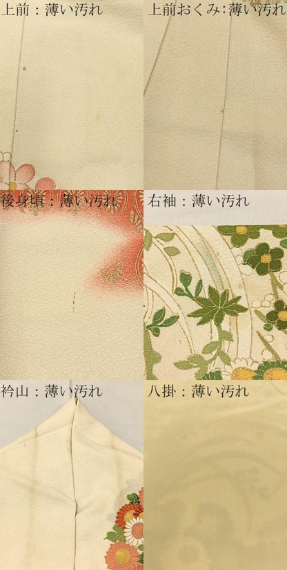 平和屋着物■豪華振袖　刺繍　エ霞花丸文　金彩　正絹　逸品　BAAY3681hj