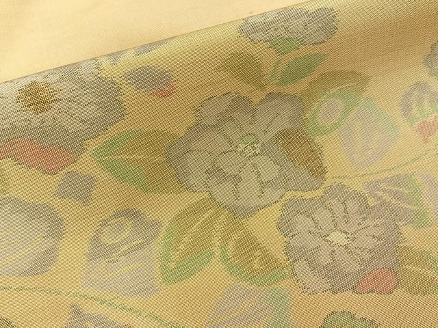 平和屋着物■訪問着　紬地　辻が花　鈴乃屋扱い　正絹　逸品　BAAY3696hj