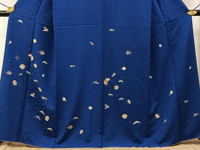 平和屋着物●訪問着　宝尽くし　金彩　正絹　逸品　BAAY3702hj