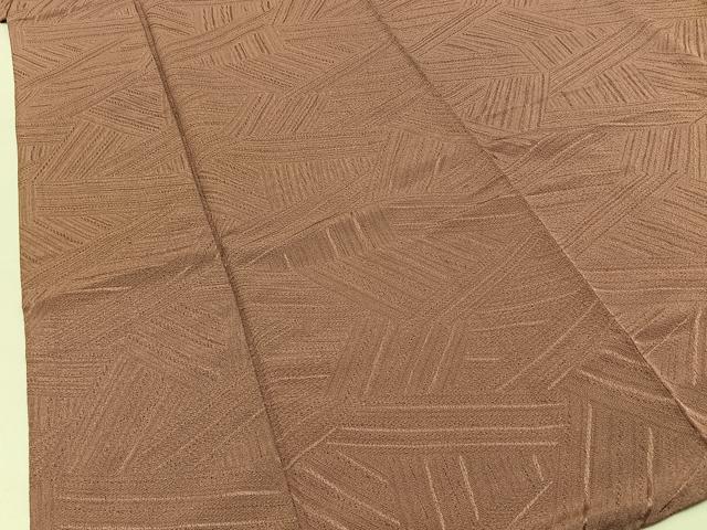 平和屋着物■上質な小紋　斜線文　三越扱い　正絹　逸品　BAAY3711hj