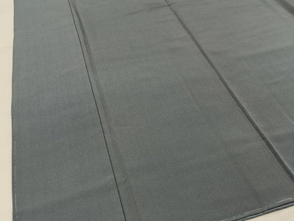 平和屋着物■上質な色無地　豆がら茶色　正絹　逸品　BAAY3715hj