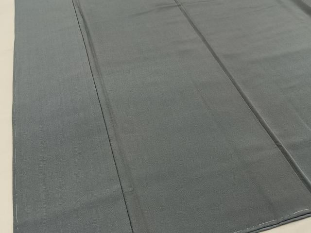 平和屋着物■上質な色無地　豆がら茶色　正絹　逸品　BAAY3715hj