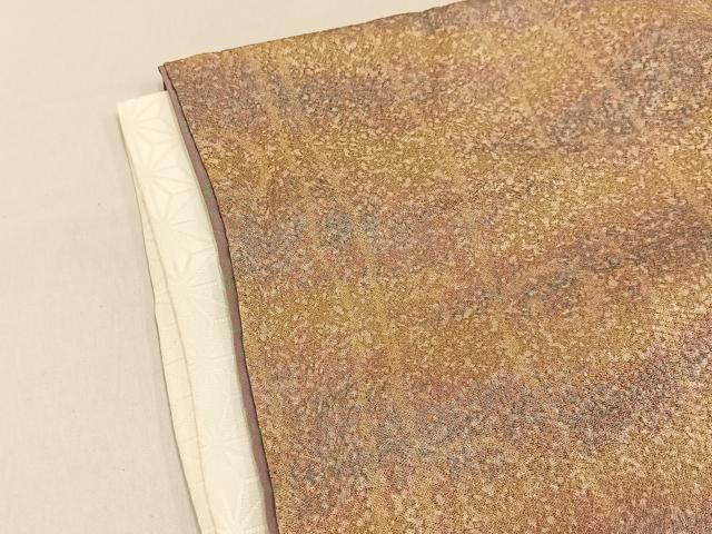 平和屋着物■上質な小紋　唐草文　正絹　逸品　BAAY3718hj