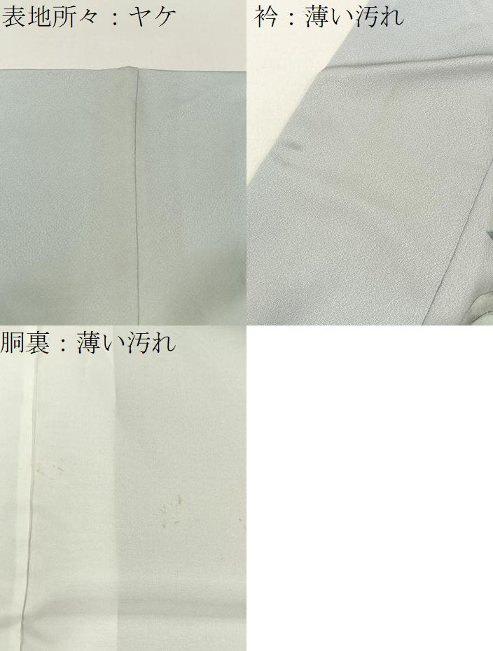 平和屋着物■訪問着　手描き　風景花文　暈し染め　正絹　逸品　BAAY3722hj