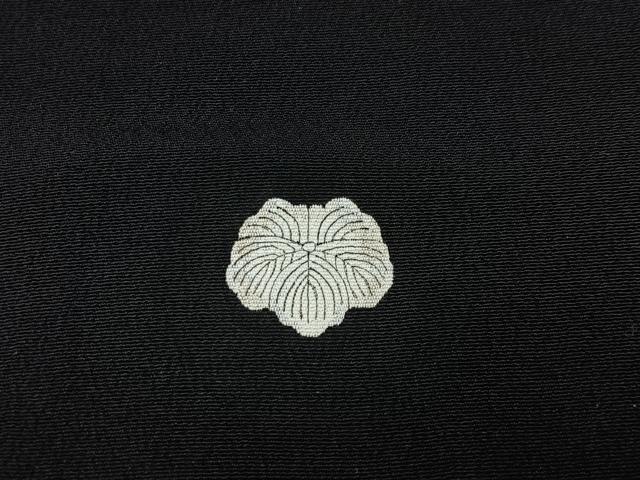 平和屋着物■豪華黒留袖　刺繍　松竹梅　群鶴有職花文　金彩　正絹　逸品　未使用　BAAY3731hj