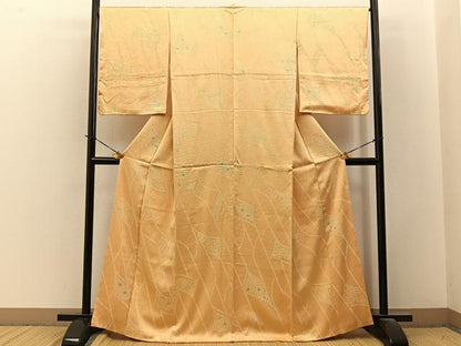 平和屋着物■上質な小紋　絞り　有職文　正絹　逸品　BAAY3735hj