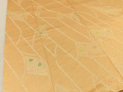 平和屋着物■上質な小紋　絞り　有職文　正絹　逸品　BAAY3735hj
