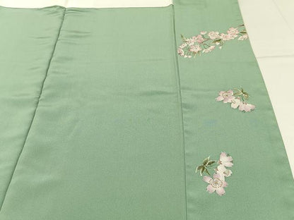 平和屋着物●訪問着　童子遊び　暈し染め　金彩　正絹　逸品　BAAY3736hj
