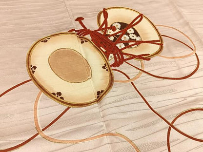 平和屋着物■訪問着　駒刺繍　鼓　金彩　正絹　逸品　BAAY3751hj