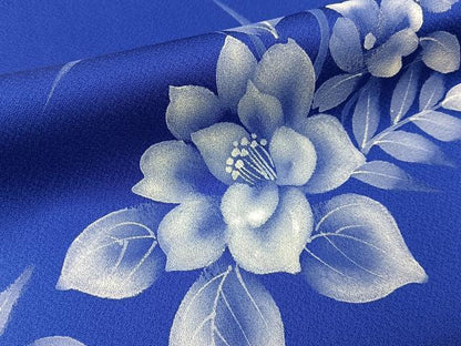 平和屋着物■訪問着　鏡裏花文　暈し染め　正絹　逸品　未使用　BAAY3766hj