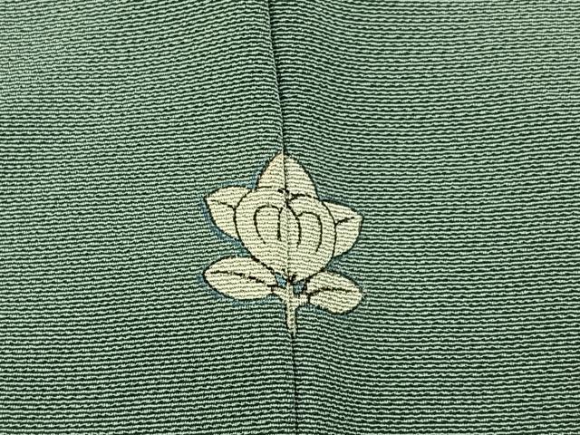平和屋着物●訪問着　友禅　作家物　枝花文　正絹　逸品　BAAY3773hj