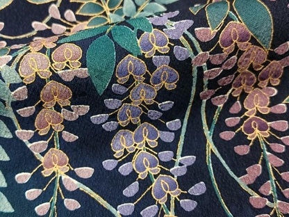 平和屋着物●訪問着　藤花房　暈し染め　金彩　やまと誂製　正絹　逸品　BAAY3774hj
