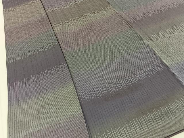 平和屋着物■上質な小紋　横段文　さが美扱い　正絹　逸品　BAAY3781hj