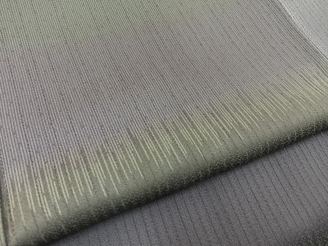 平和屋着物■上質な小紋　横段文　さが美扱い　正絹　逸品　BAAY3781hj