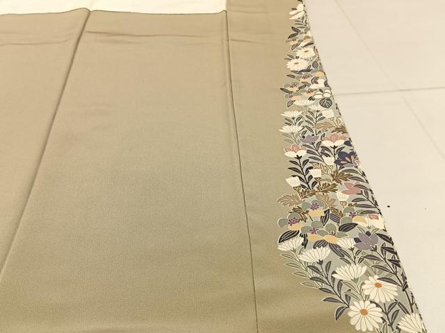 平和屋着物■豪華色留袖　鴛鴦花文　金彩　正絹　逸品　BAAY3787hj