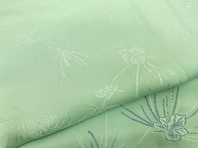 平和屋着物■上質な小紋　舞花文　正絹　逸品　BAAY3790hj