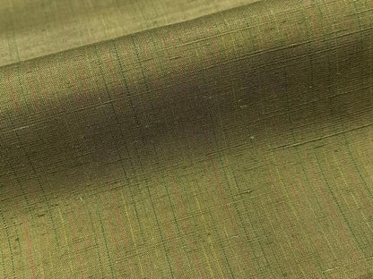 平和屋着物■上質な紬　縞　正絹　逸品　BAAY3793hj