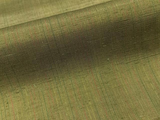 平和屋着物■上質な紬　縞　正絹　逸品　BAAY3793hj
