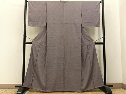 平和屋着物■江戸小紋　鮫小紋柄　正絹　逸品　未使用　BAAY3796hj