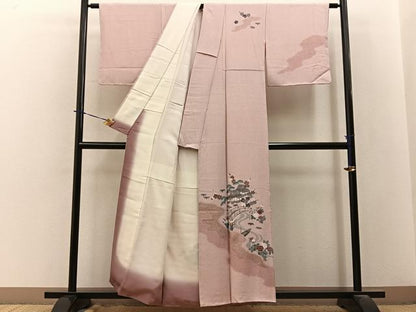 平和屋着物■訪問着　絞り　御所解文　金彩　正絹　逸品　BAAY3797hj