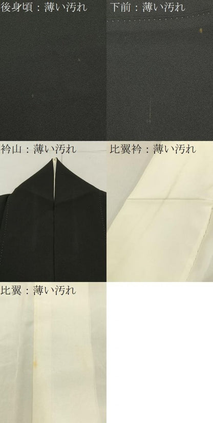平和屋着物■豪華黒留袖　更紗花唐草文　金彩　正絹　逸品　BAAY3799hj