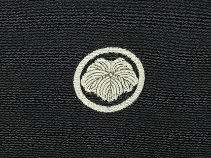 平和屋着物■豪華黒留袖　更紗花唐草文　金彩　正絹　逸品　BAAY3799hj