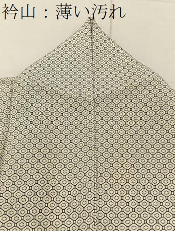 平和屋着物■江戸小紋　蜀江文様　正絹　逸品　BAAY3812hj
