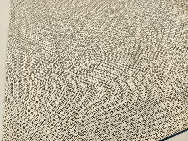 平和屋着物■江戸小紋　蜀江文様　正絹　逸品　BAAY3812hj