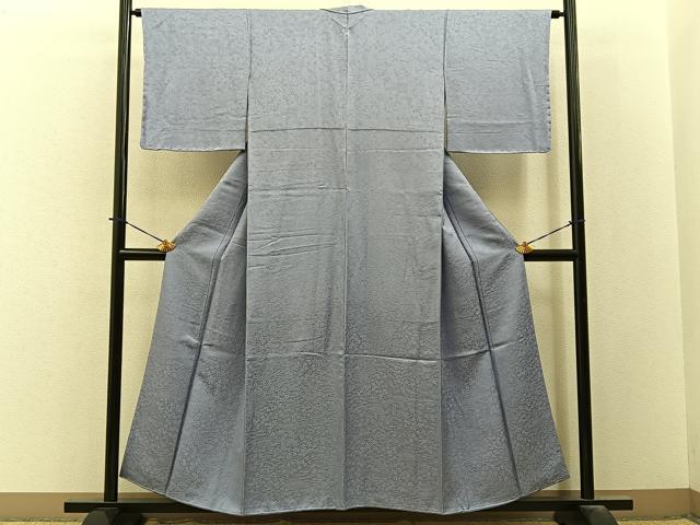 平和屋着物■上質な色無地　瑞祥茶屋辻　藤色　さが美扱い　反端付き　正絹　逸品　未使用　BAAY3840hj