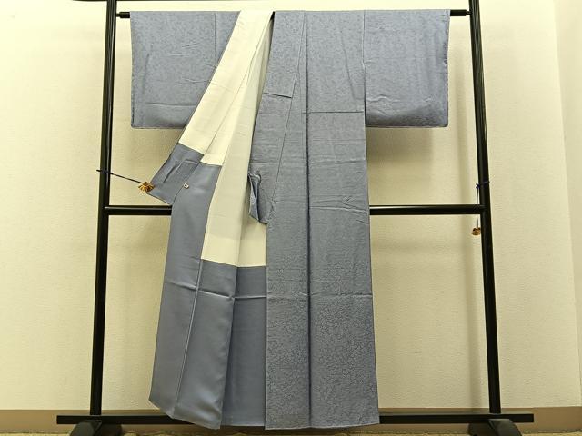 平和屋着物■上質な色無地　瑞祥茶屋辻　藤色　さが美扱い　反端付き　正絹　逸品　未使用　BAAY3840hj