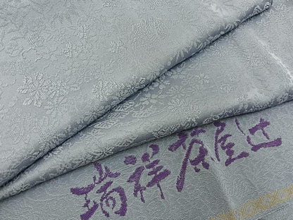 平和屋着物■上質な色無地　瑞祥茶屋辻　藤色　さが美扱い　反端付き　正絹　逸品　未使用　BAAY3840hj