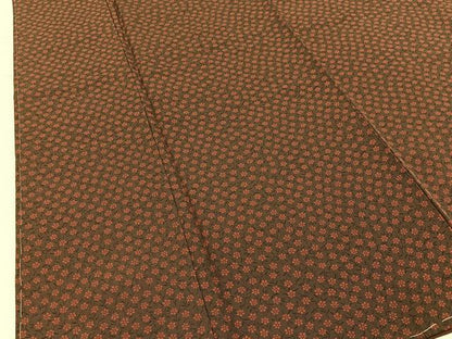 平和屋着物■上質な小紋　小花尽くし　正絹　逸品　未使用　BAAY3844hj