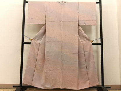平和屋着物■訪問着　ろうけつ染め　道長舞花文　正絹　逸品　BAAY3860hj
