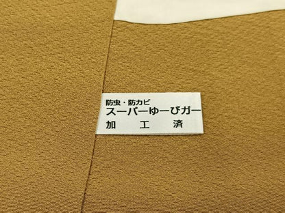平和屋着物●中国三大刺繍　スワトウ相良刺繍　訪問着　総刺繍　絵巻文　暈し染め　ロング丈　正絹　逸品　BAAY3866hj