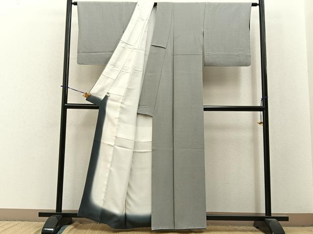 平和屋着物●江戸小紋　行儀　正絹　逸品　BAAY3869hj