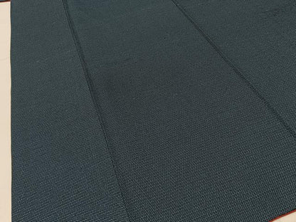平和屋着物■上質な紬　アンサンブル　100亀甲　総詰め　正絹　逸品　BAAY3956hj